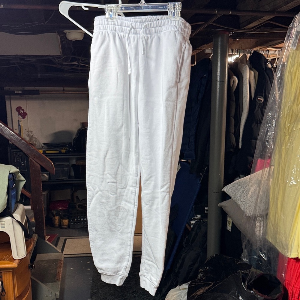H&M White Men's Sweatpants